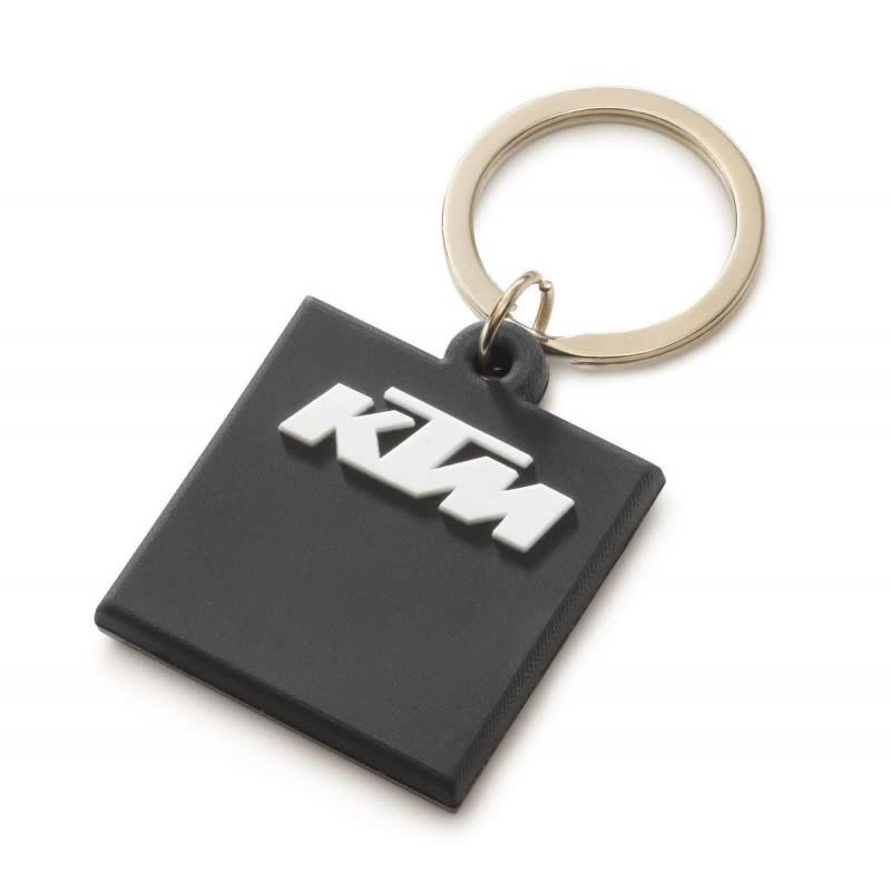 KTM Logo Rubber Keyholder Black