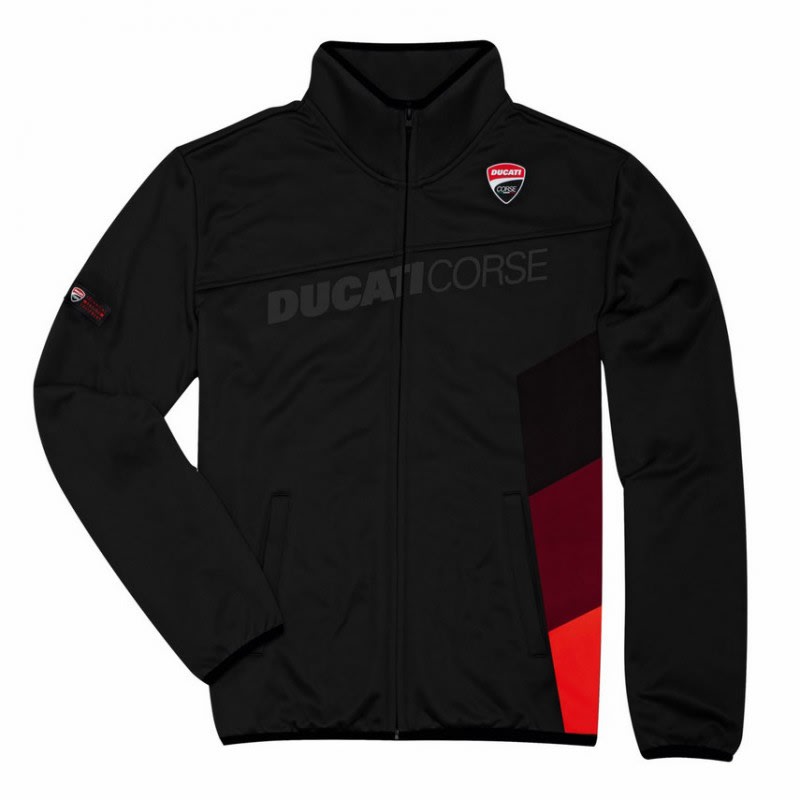 Ducati DC Sport Fleece Jacket Mens Black