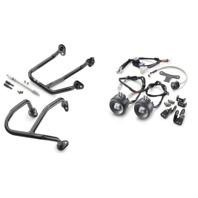 KTM Crash Bar Supplementary Headlight Kit - 00010000385