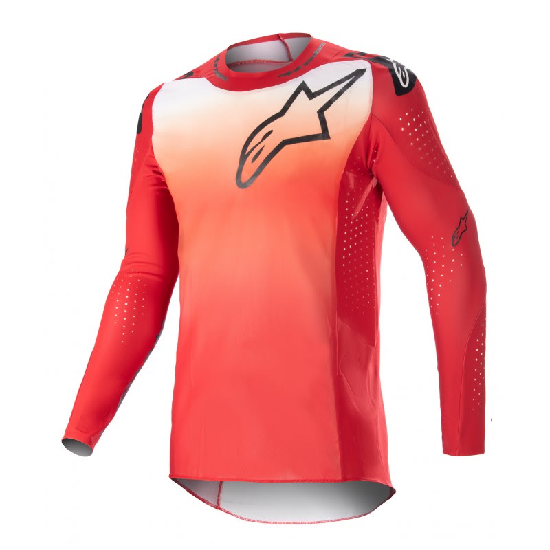 Alpinestars 23 Supertech Risen Jersey Mars Red/White