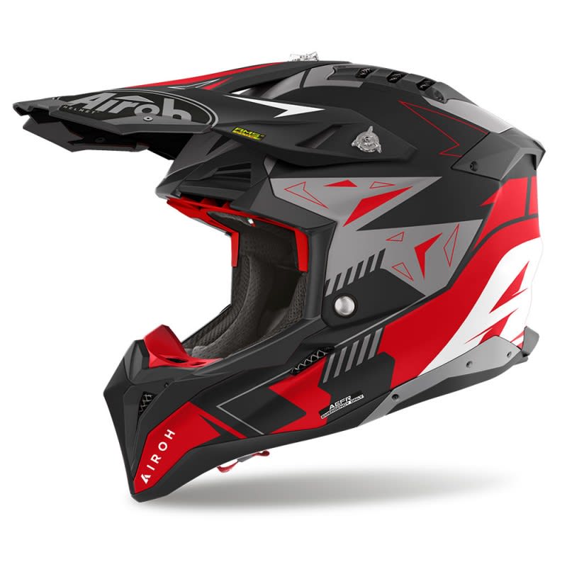 Airoh Aviator 3.0 Helmet Spin Red Matt