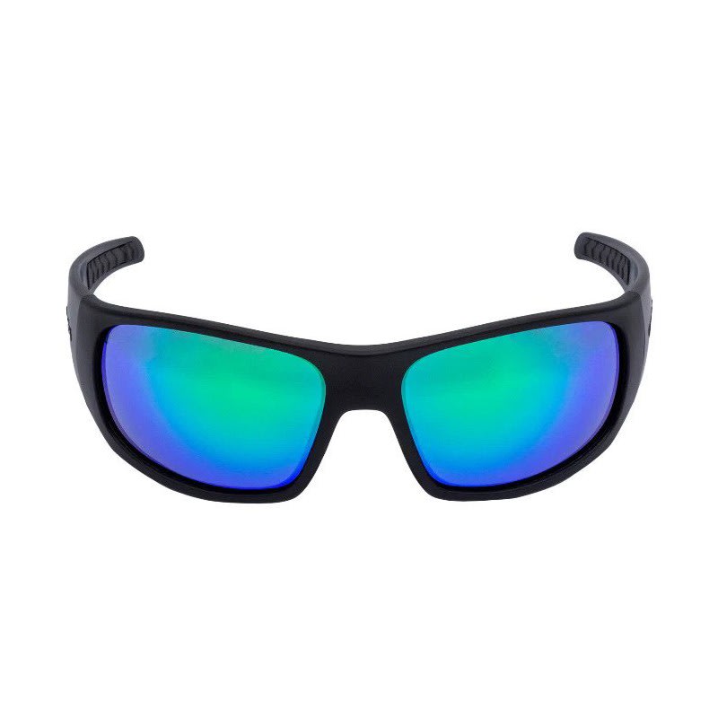 Ugly Fish Maxx RS171 Glasses Matt Black Frame + Green Revo Lens
