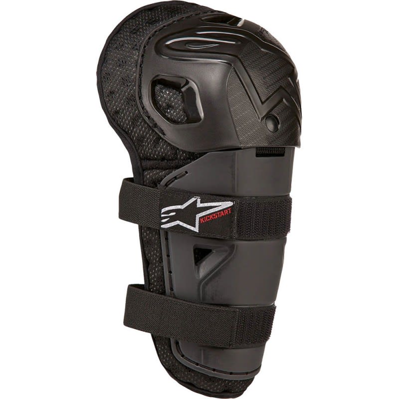 Alpinestars Bionic Action Kickstart Knee Guard Youth Black/Red