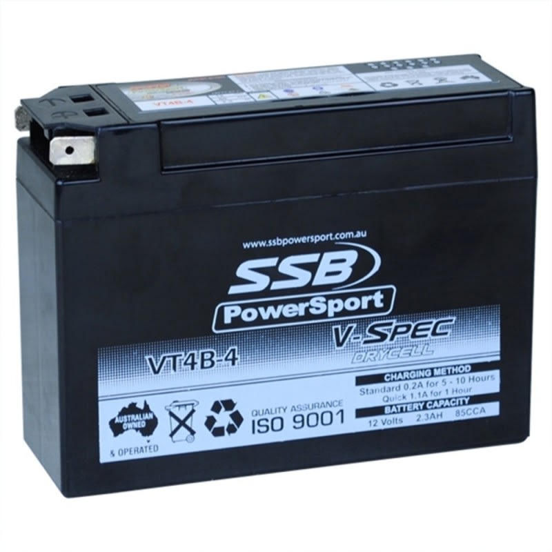 SSB 12V V-Spec High Performance AGM Battery - VT4B-4