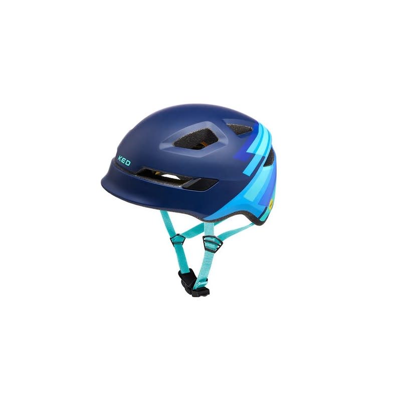 KED POP Kids Bicycle Helmet Blue