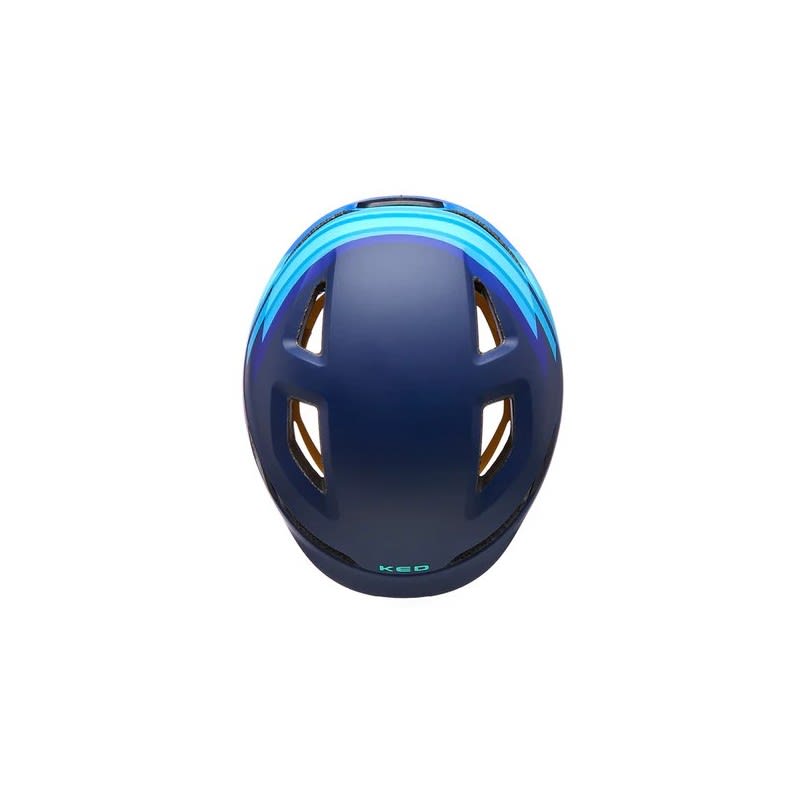 KED POP Kids Bicycle Helmet Blue