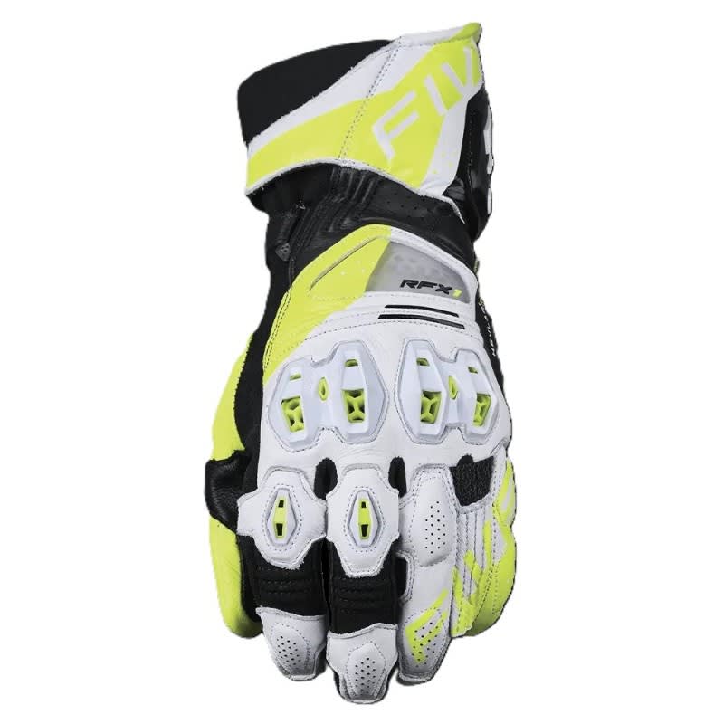Five RFX-1 Evo Glove White/Fluro Yellow