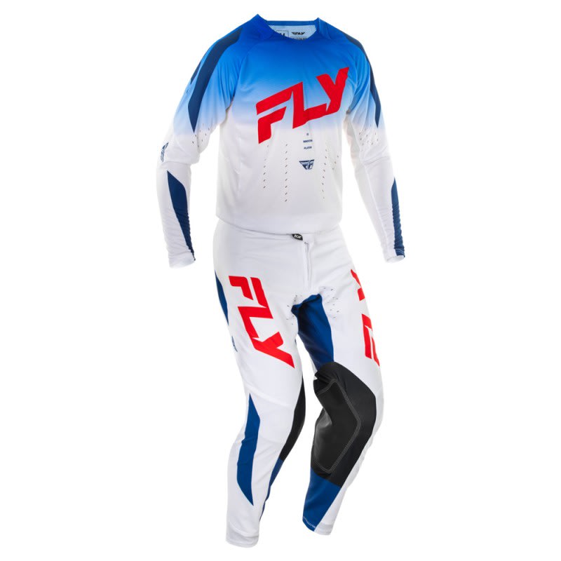 Fly Racing 2025 Evolution MX Jersey Red/White/Blue