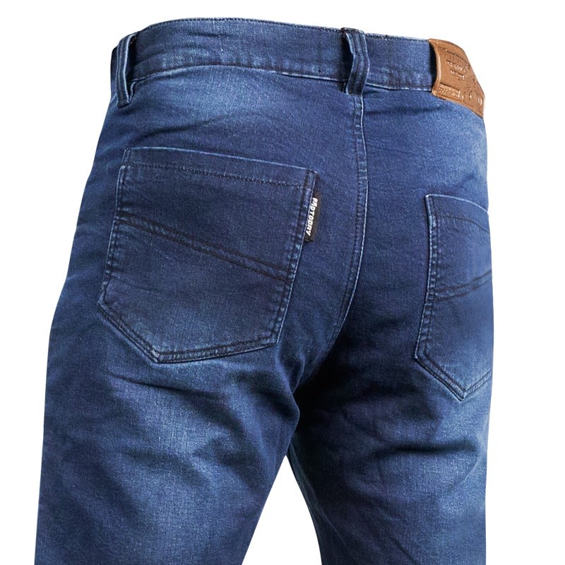 MotoDry Originals CE-1 Jeans Mens Regular Aged Dark Blue