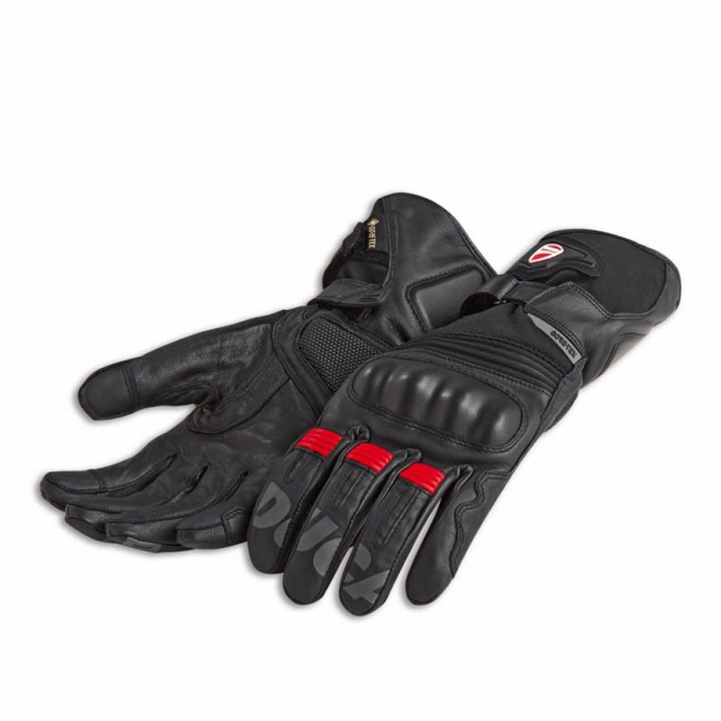 Ducati Starda C5 Fabric-Leather Gloves Black