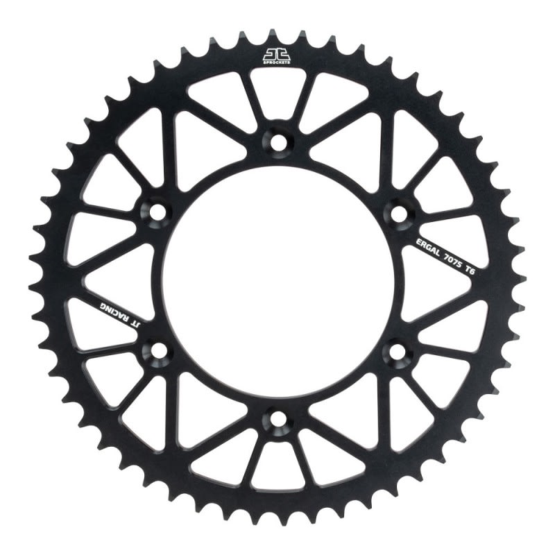 JT Sprockets Rear Alloy Racelite Sprocket (520) Black