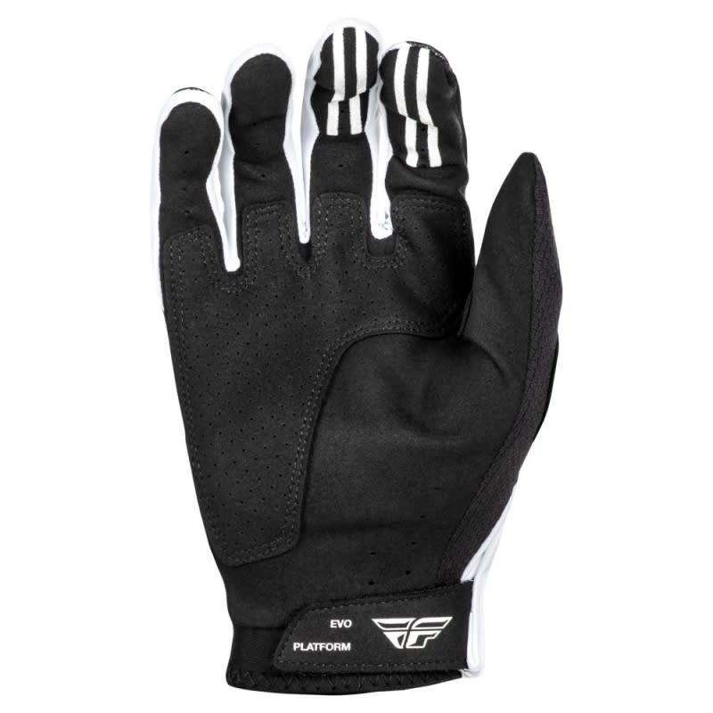 Fly Racing 2025 Evolution Gloves Black/White