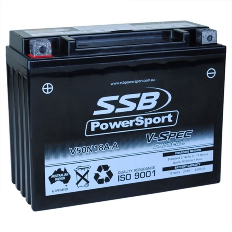 SSB 12V V-Spec High Performance AGM Battery - V50N18A-A