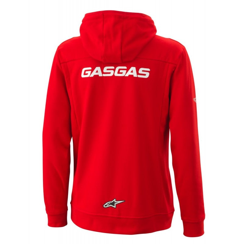 GASGAS Team Zip Hoodie Red