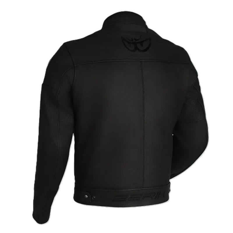 Berik Custom Leather Jacket Black