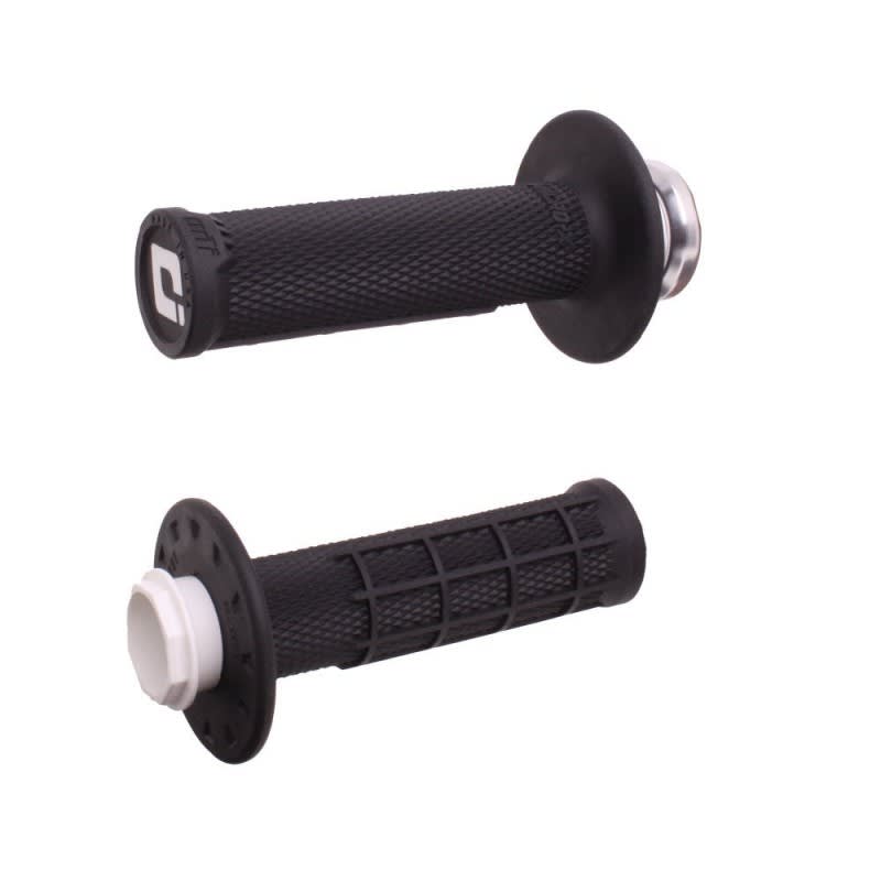 ODI MX Micro-X Half Waffle  Lock On Grip Black - 2T / 4T
