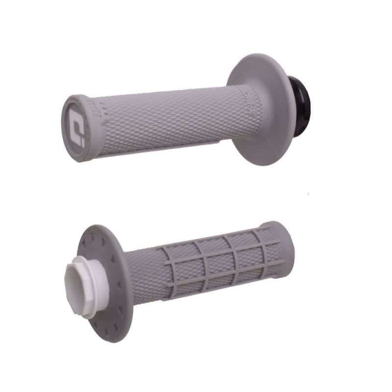 ODI MX Micro-X Half Waffle  Lock On Grip Grey (Soft) - 2T / 4T
