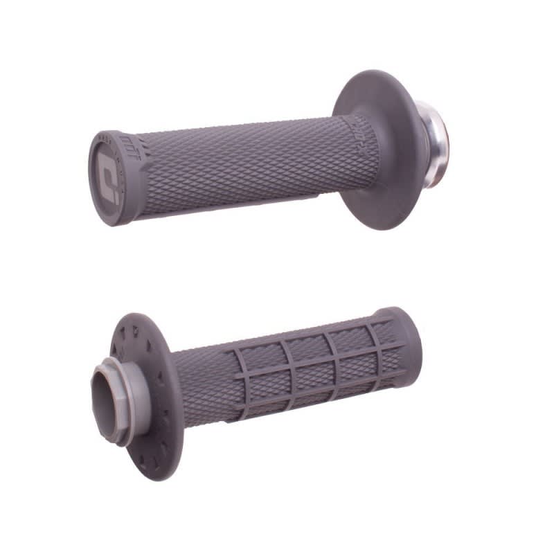 ODI MX Micro-X Half Waffle  Lock On Grip Graphite - 2T / 4T