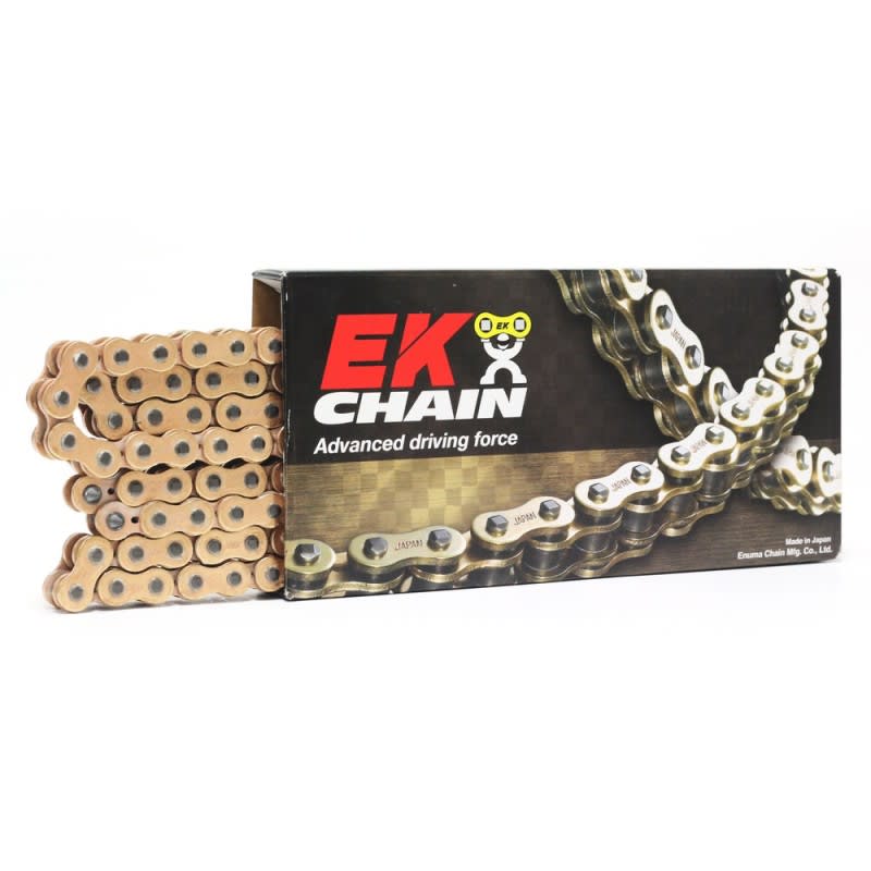 EK Chains 420 Heavy Duty Motocross Chain Gold - 136 Link