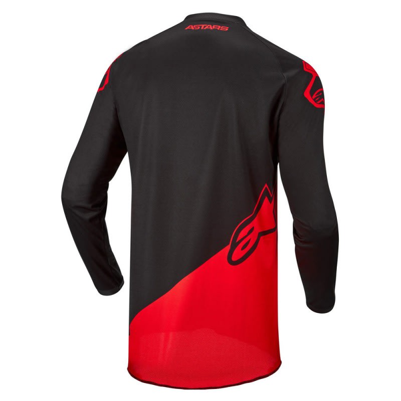 Alpinestars 22 Racer Supermatic Jersey Black/Bright Red