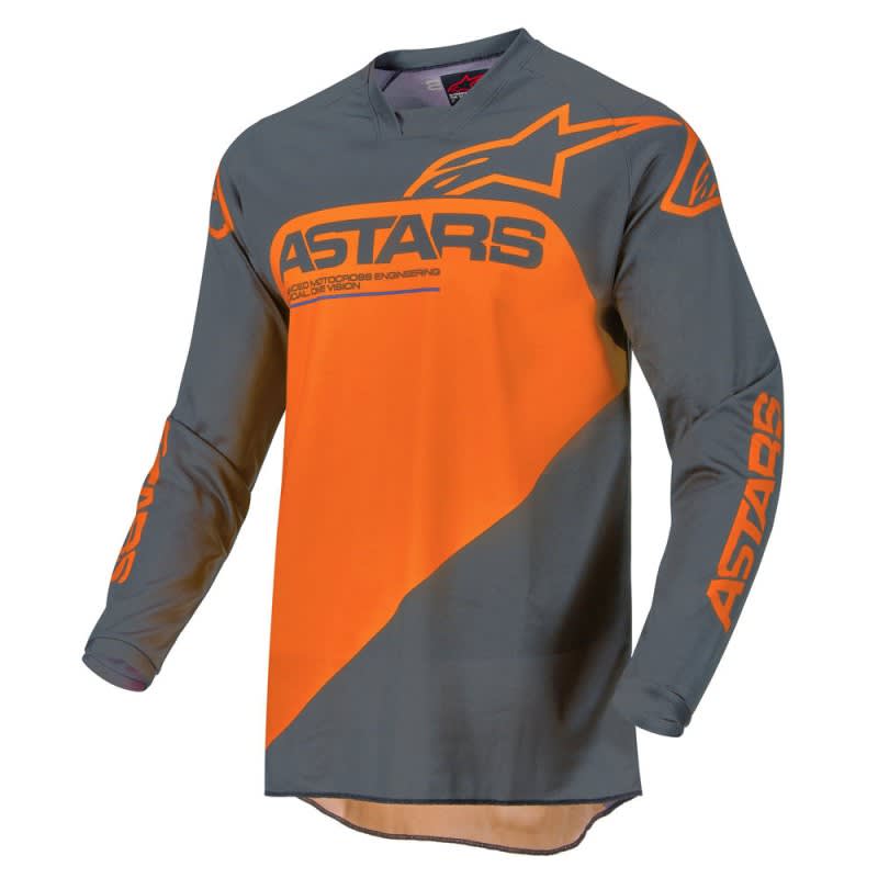 Alpinestars 22 Racer Supermatic Jersey Anthracite/Orange