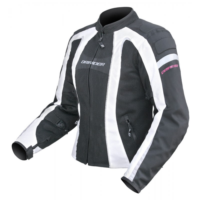 DriRider Airstream Jacket Ladies Black/White
