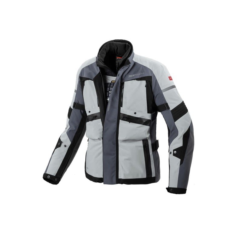 Spidi Globetracker Jacket Mens Grey/Black