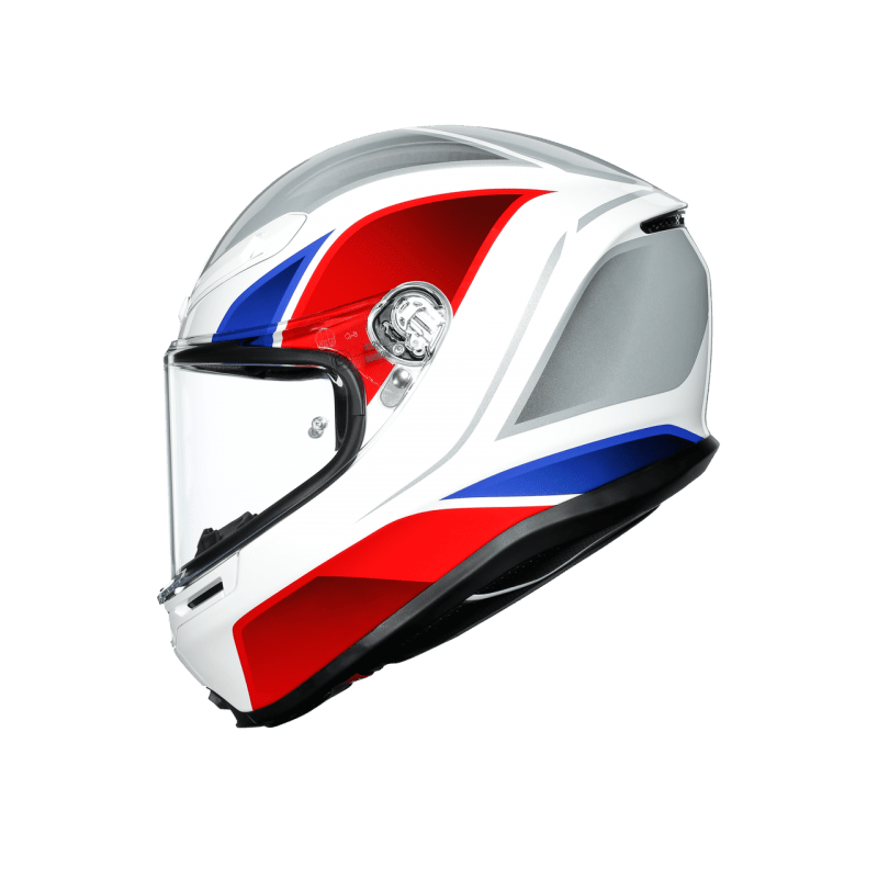 AGV K6 Helmet Hyphen White/Red/Blue