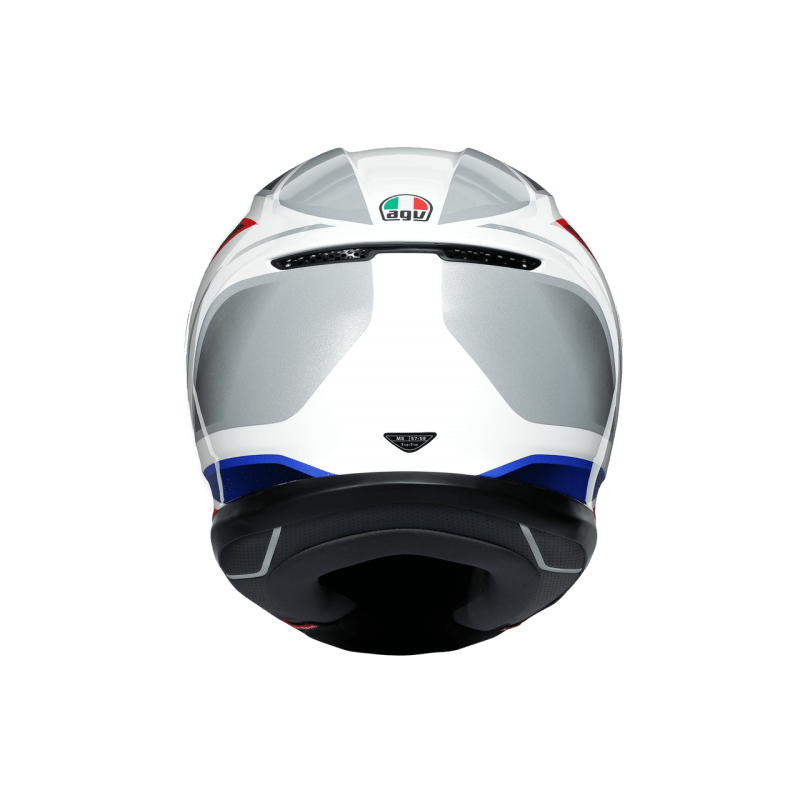 AGV K6 Helmet Hyphen White/Red/Blue