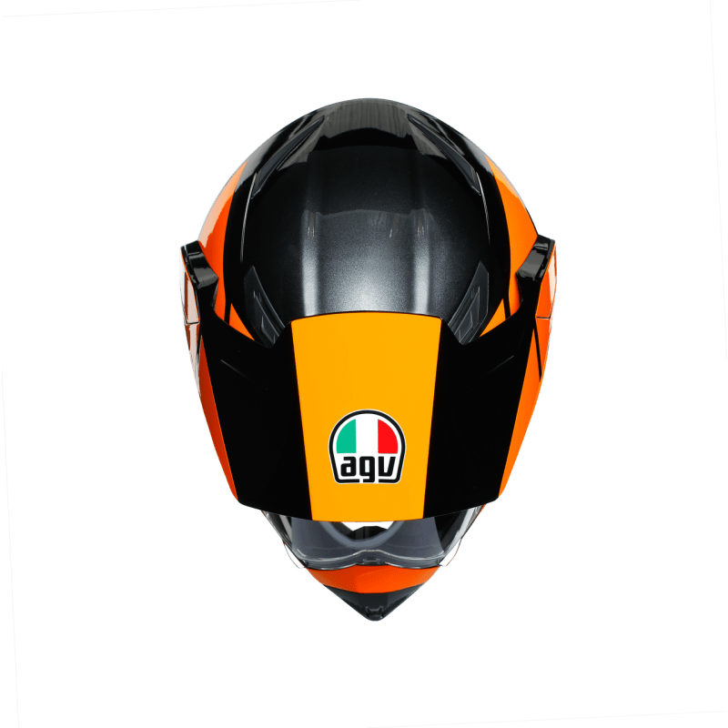 AGV AX9 Helmet Trail Gunmetal/Orange