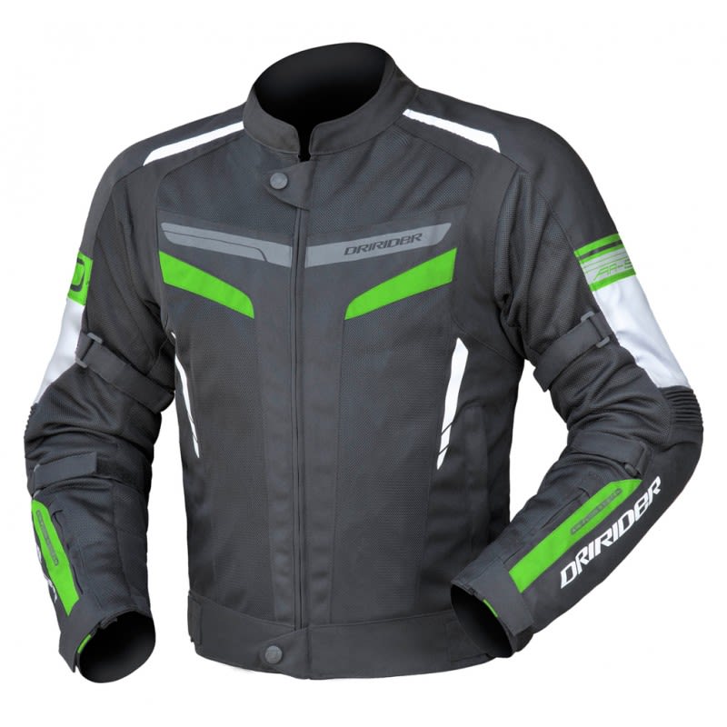 DriRider Air-Ride 5 Jacket Mens Black/Green