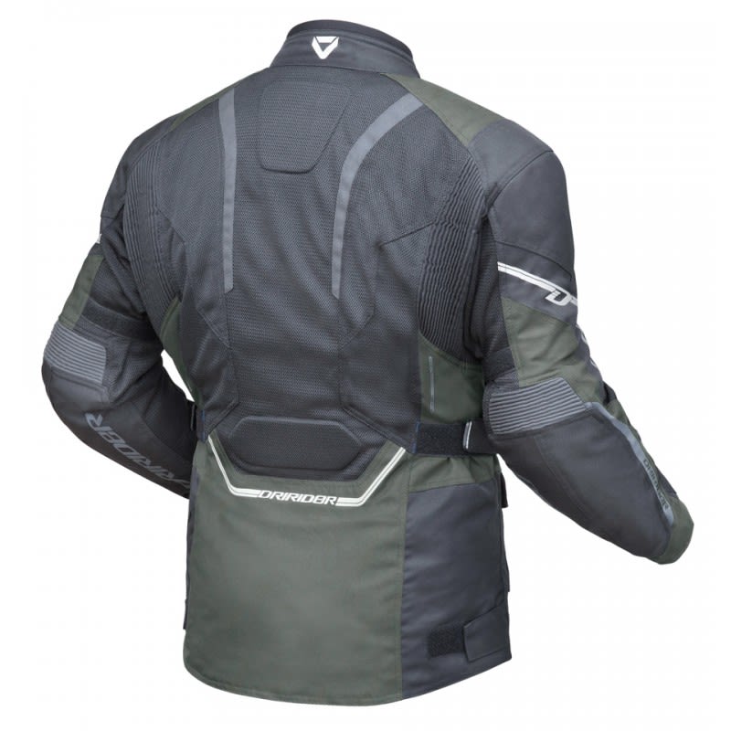DriRider Apex 5 Airflow Jacket Mens Olive/Black