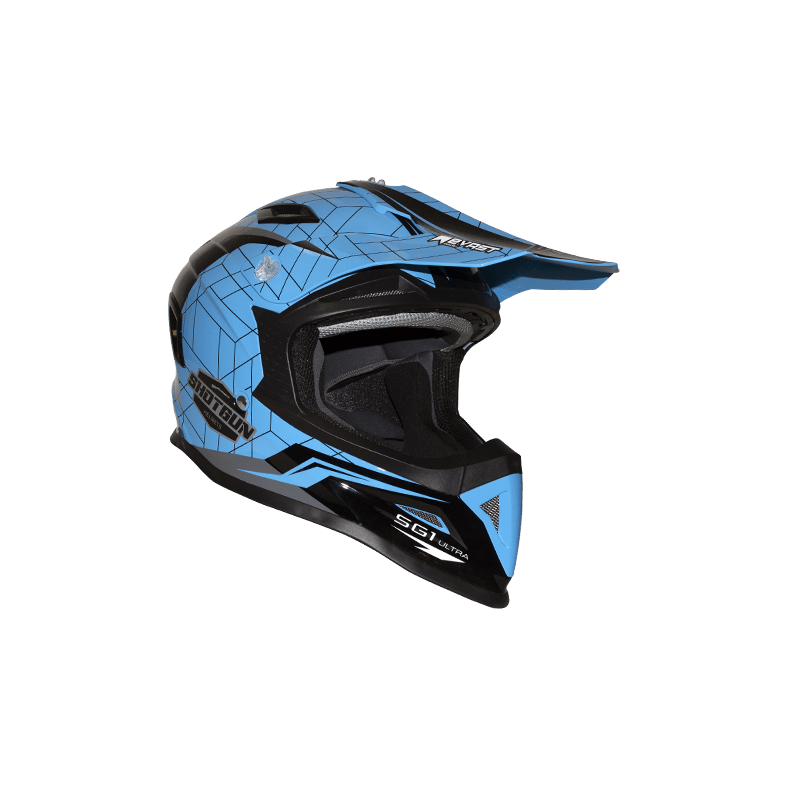 RXT SG1 Ultra Helmet Shotgun Gloss Neon Blue