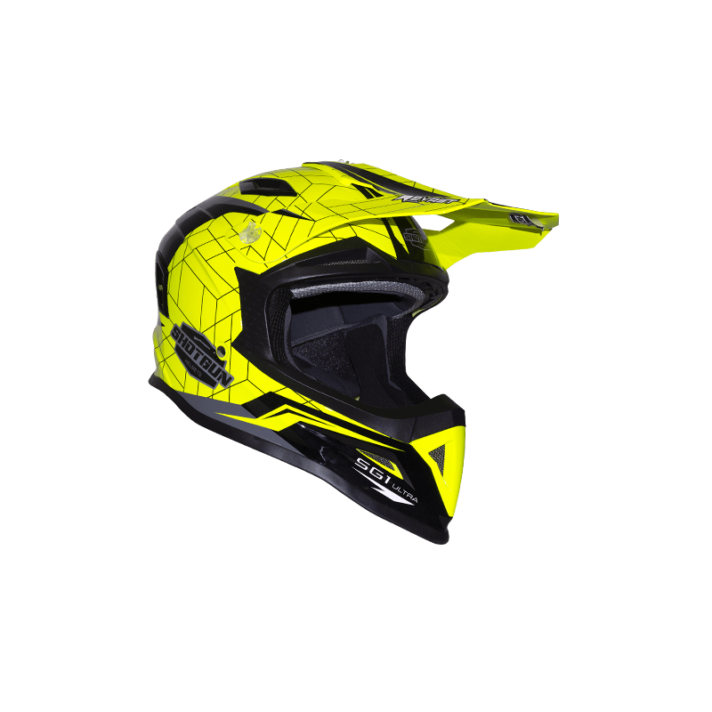 RXT SG1 Ultra Helmet Shotgun Gloss Neon Yellow