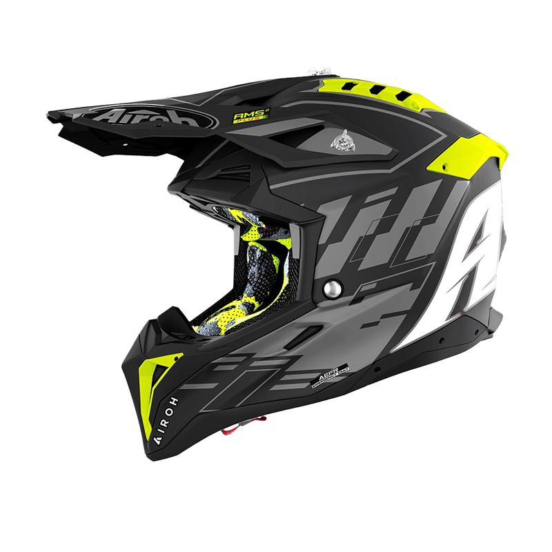 Airoh Aviator 3 Helmet Rampage Matt Black