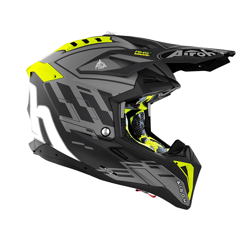 Airoh Aviator 3 Helmet Rampage Matt Black