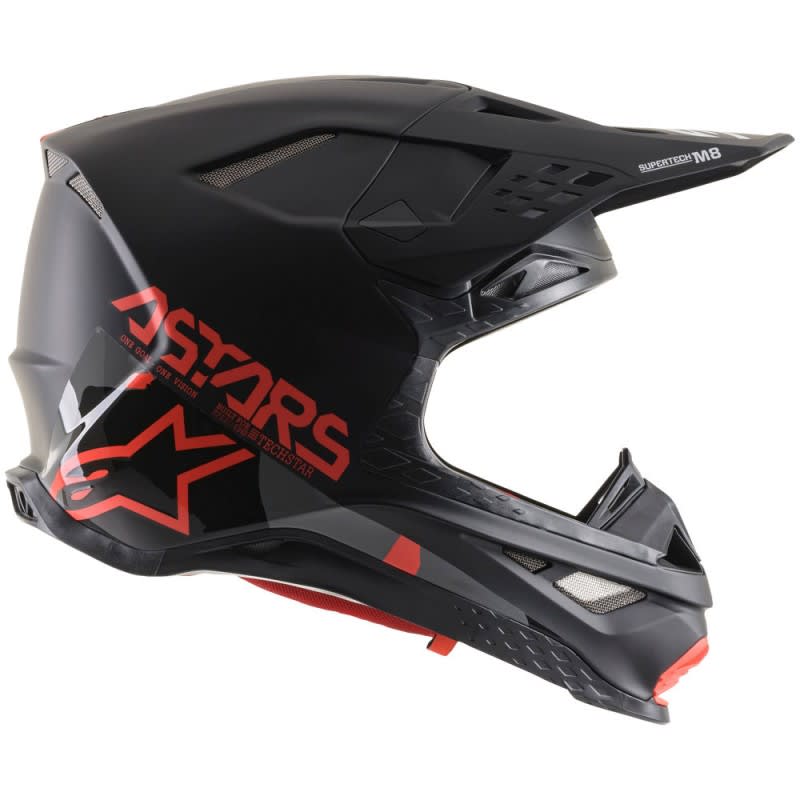 Alpinestars Supertech M8 Helmet Echo Black/Grey/Red
