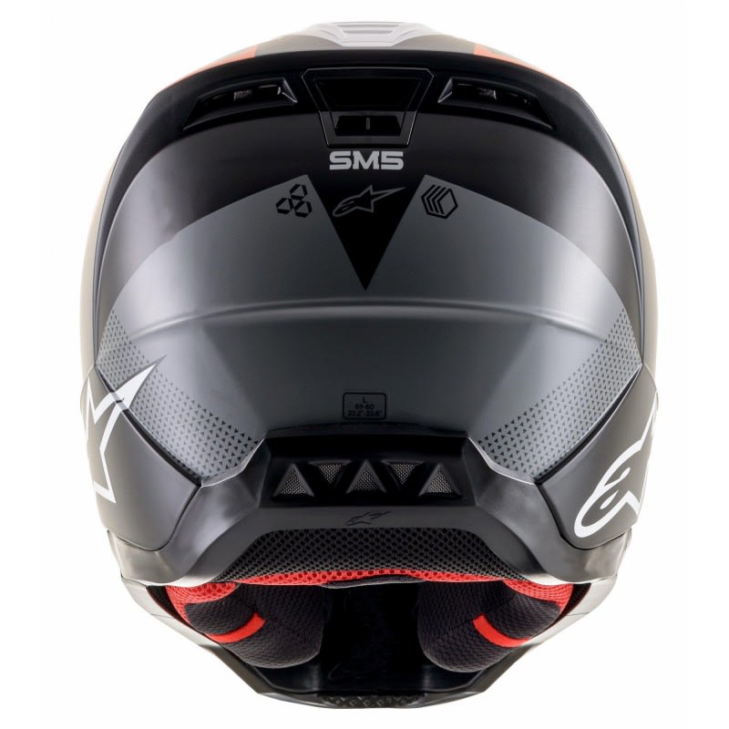 Alpinestars Supertech M5 Helmet Rayon Black/White/Orange