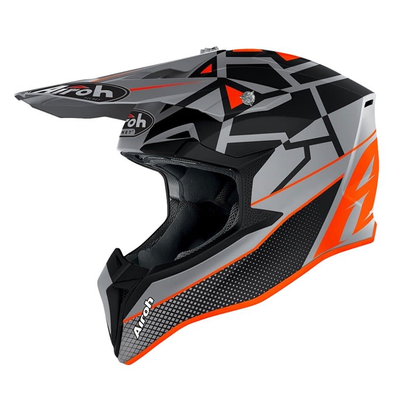 Airoh Wraap Helmet Mood Orange Matt