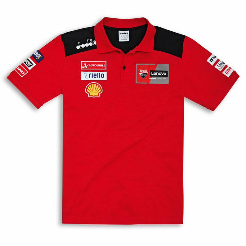Ducati GP Team Replica 22 Polo Shirt Red