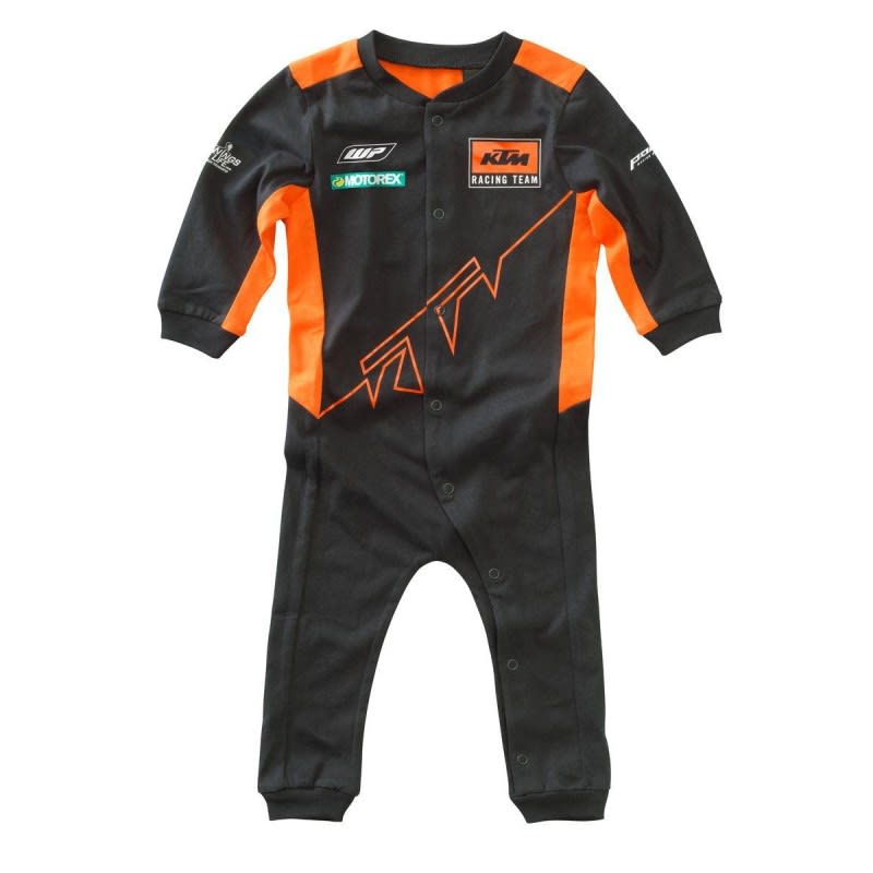 KTM Baby Team Romper Suit Black/Orange
