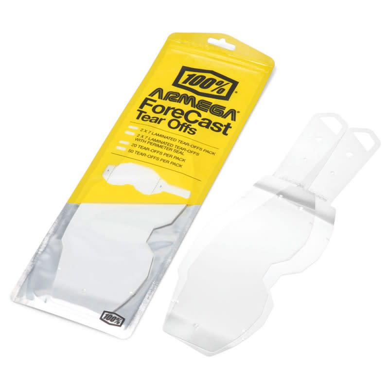 100% Armega Forecast Tear-Offs Laminated 2 x 7 Pack