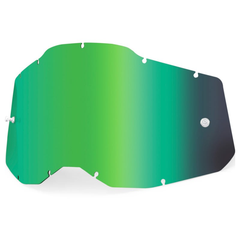 100% Accuri 2 & Strata 2 Youth Lens Mirror Green