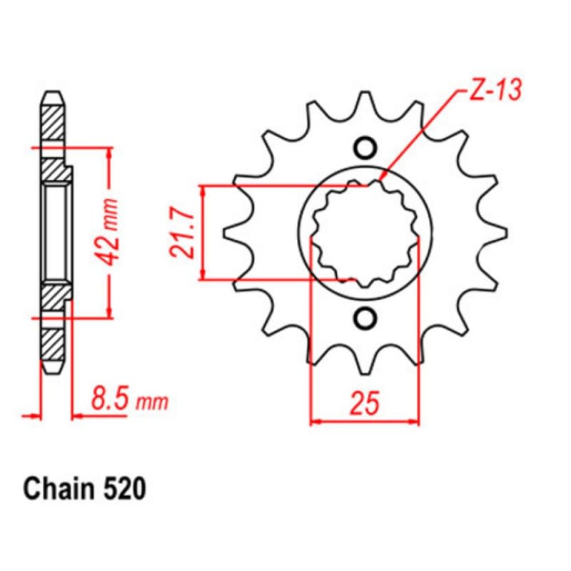 Supersprox Front Sprocket 10-103-xx (520)