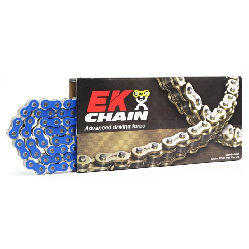 EK Chains 520 QX-Ring Chain Blue - 120 Link