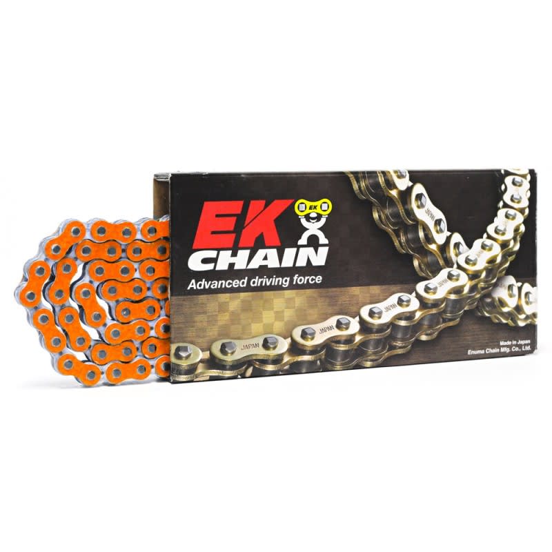 EK Chains 520 QX-Ring Chain Orange - 120 Link