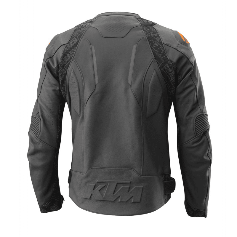 KTM Helical Leather Jacket Mens Black