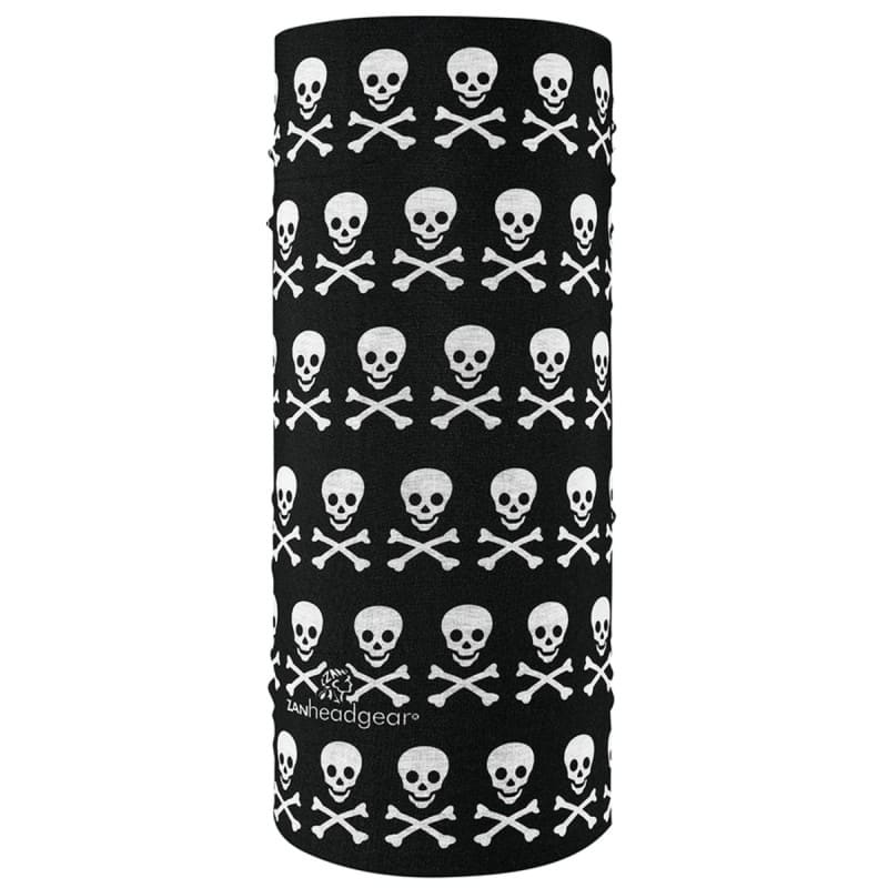 ZANheadgear Motley Tube Skull & Crossbones