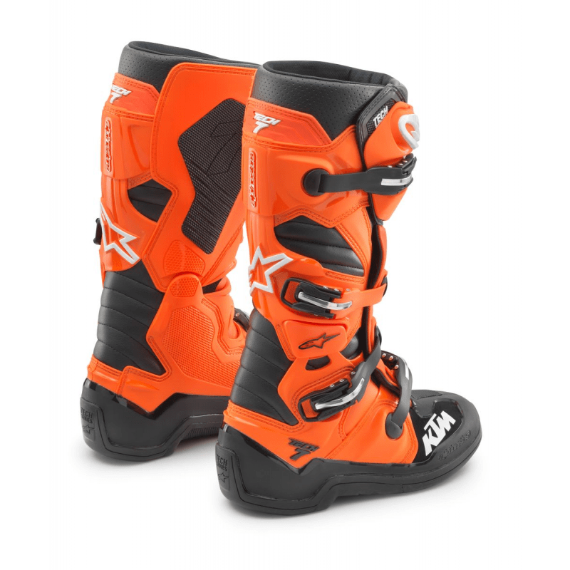 KTM Tech 7 MX Boots Black/Orange