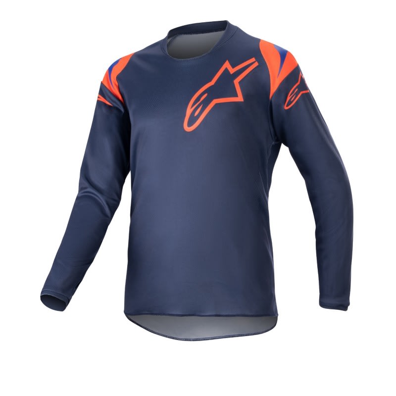 Alpinestars 23 Racer Narin Jersey Youth Night Navy/Hot Orange